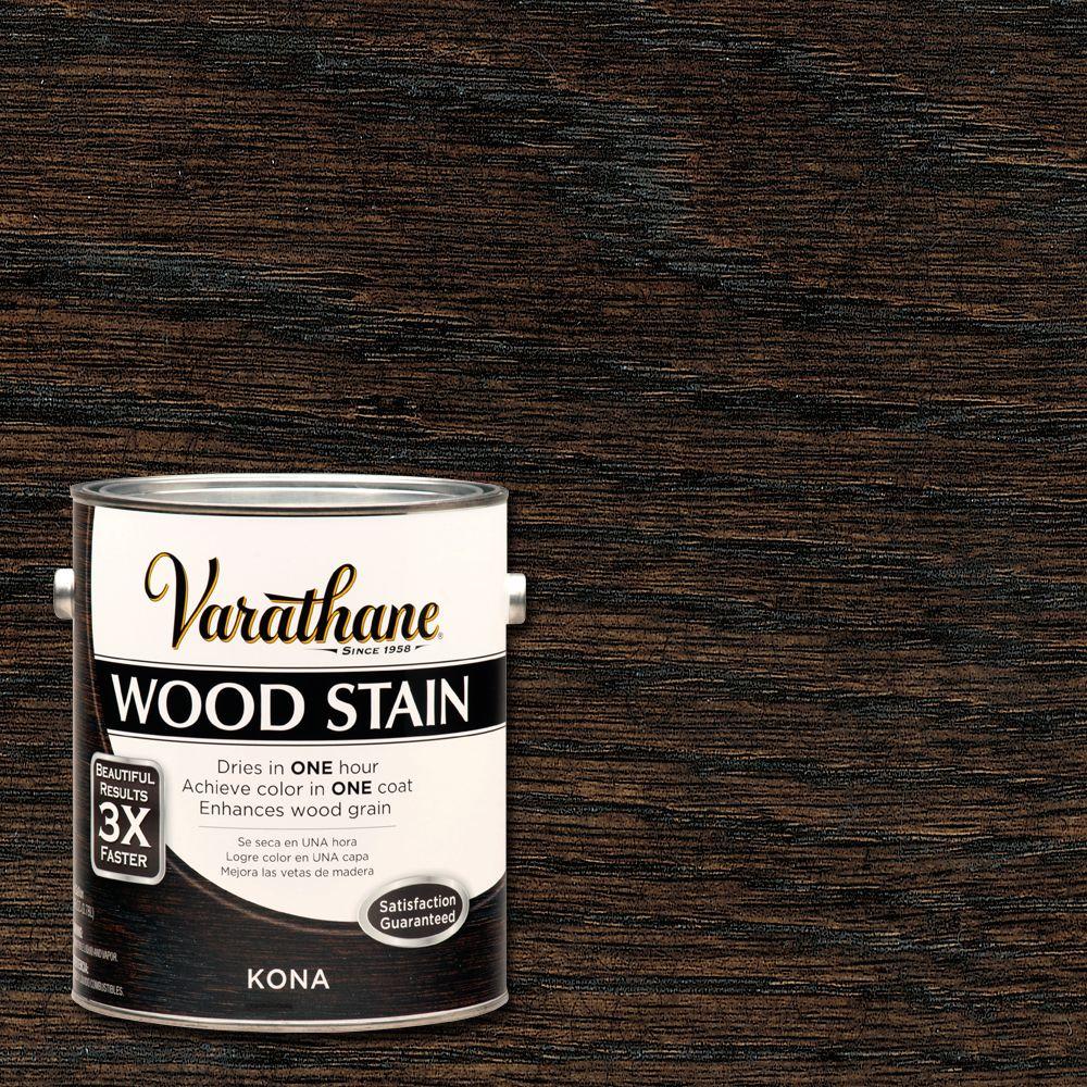 Varathane 1 gal. Kona Premium Wood Interior Stain (Case of ...
