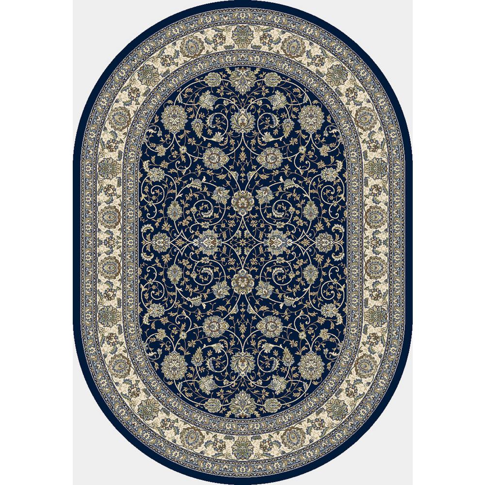 Dynamic Rugs Ancient Garden Navy 7 Ft X 10 Oval Indoor Area Rug Dynamic Rugs Ancient Garden Navy 7 Ft X 10 Oval Indoor Area Rug