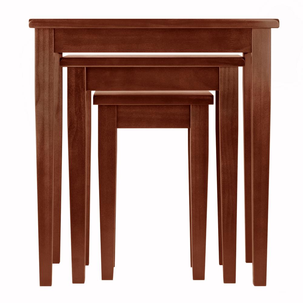 Winsome Regalia 3-Piece Nesting Table in Walnut Finish-94320 - The ... Winsome Regalia 3-Piece Nesting Table in Walnut Finish-94320 - The ...