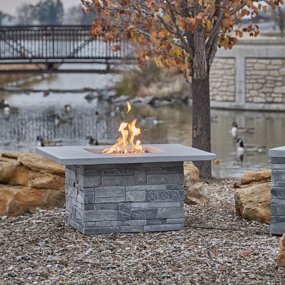 Square Water Resistant Fire Pits Outdoor Heating The Home