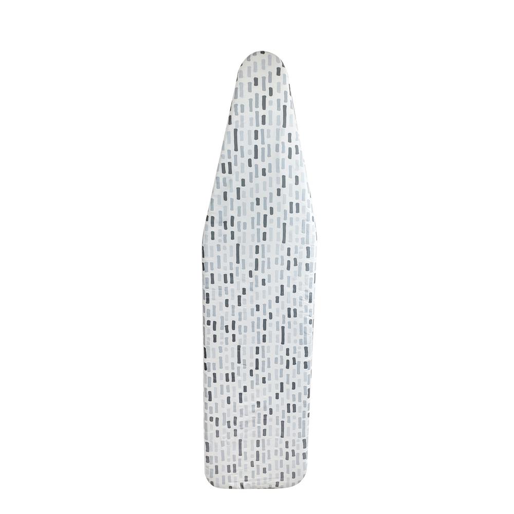 Homz Contour Sold Grey Cover Stable Ironing Board Standard Charcoal