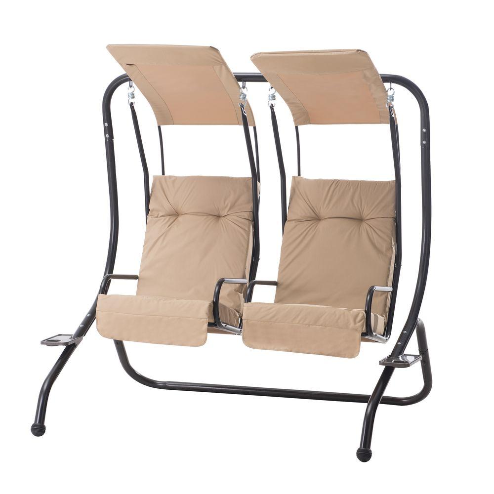 Hampton Bay 2Person Patio SwingS010114 The Home Depot