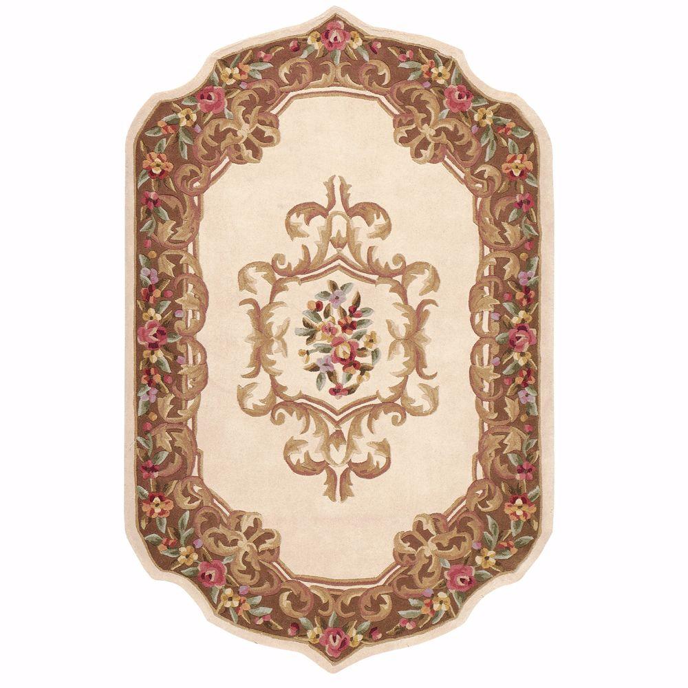 Home Decorators Collection Calais Ivory 8 ft. x 11 ft. Area Rug