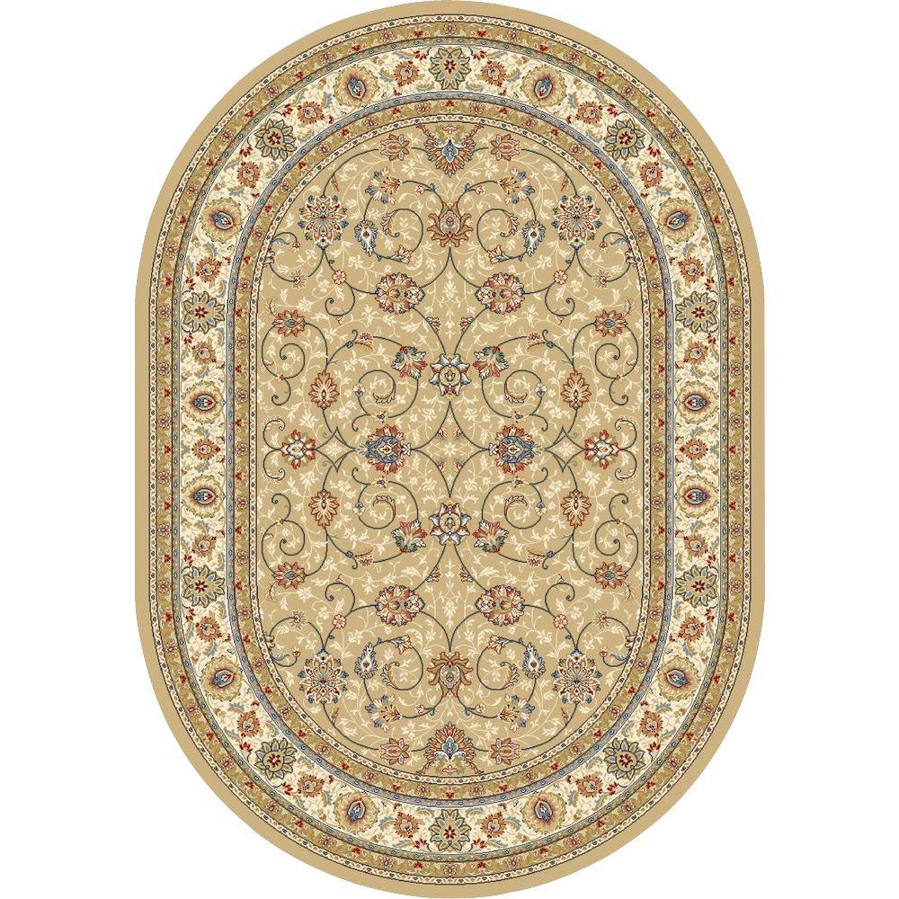 Oval Gold Area Rugs The Home Depot Vaughan