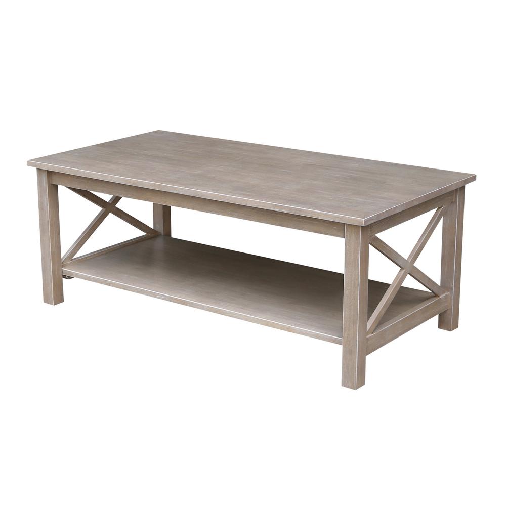 International Concepts Hampton Weathered Taupe Gray Coffee
