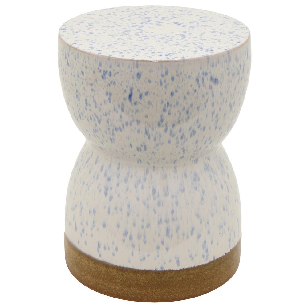 Three Hands 16 75 In White Garden Stool 72197 The Home Depot White Garden Stool