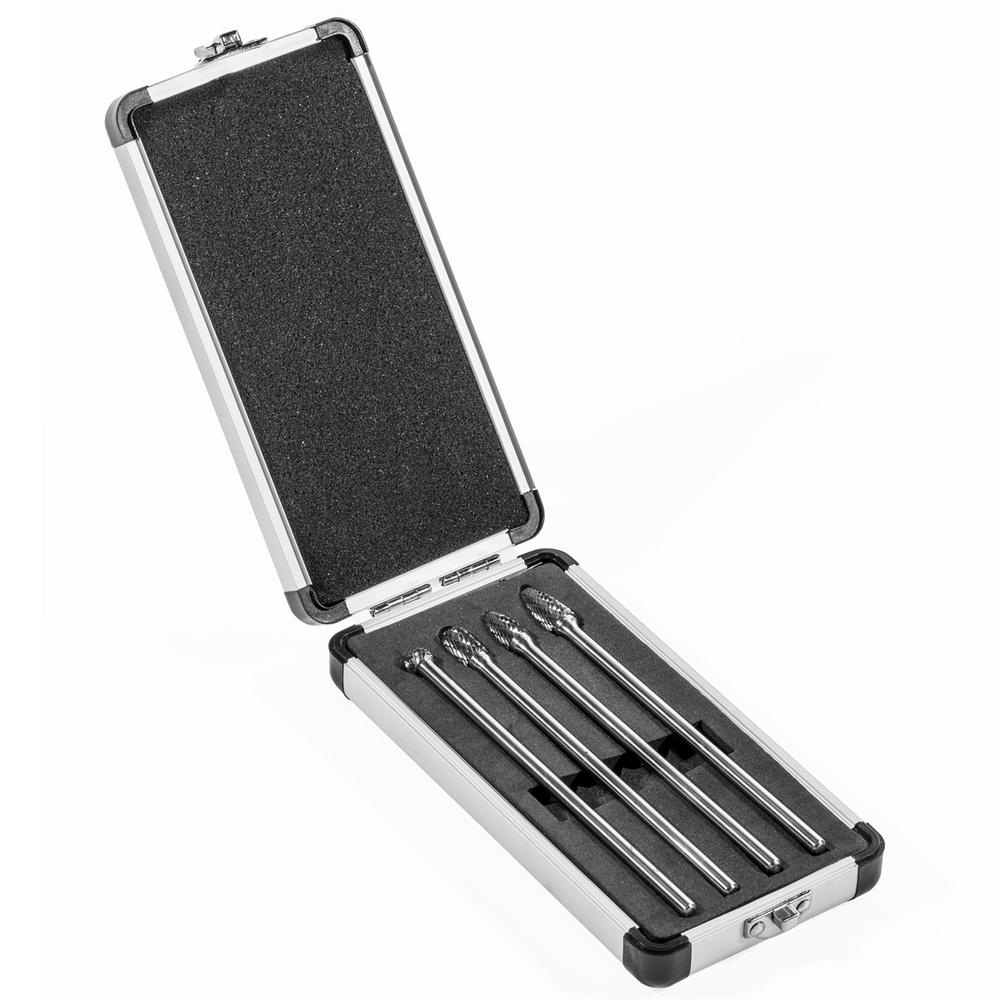 Ball Grinding Head Double Cut Tungsten Carbide Rotary Burr Files Deburring Bit B