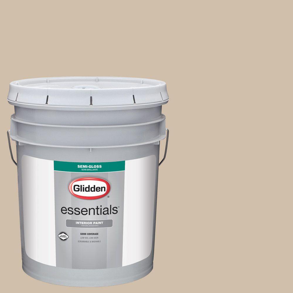 Glidden Essentials 5 gal. HDGWN07 Sahara Desert Sand Semi