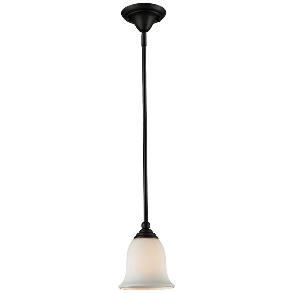 Filament Design Lawrence 1Light Matte Black Incandescent Ceiling