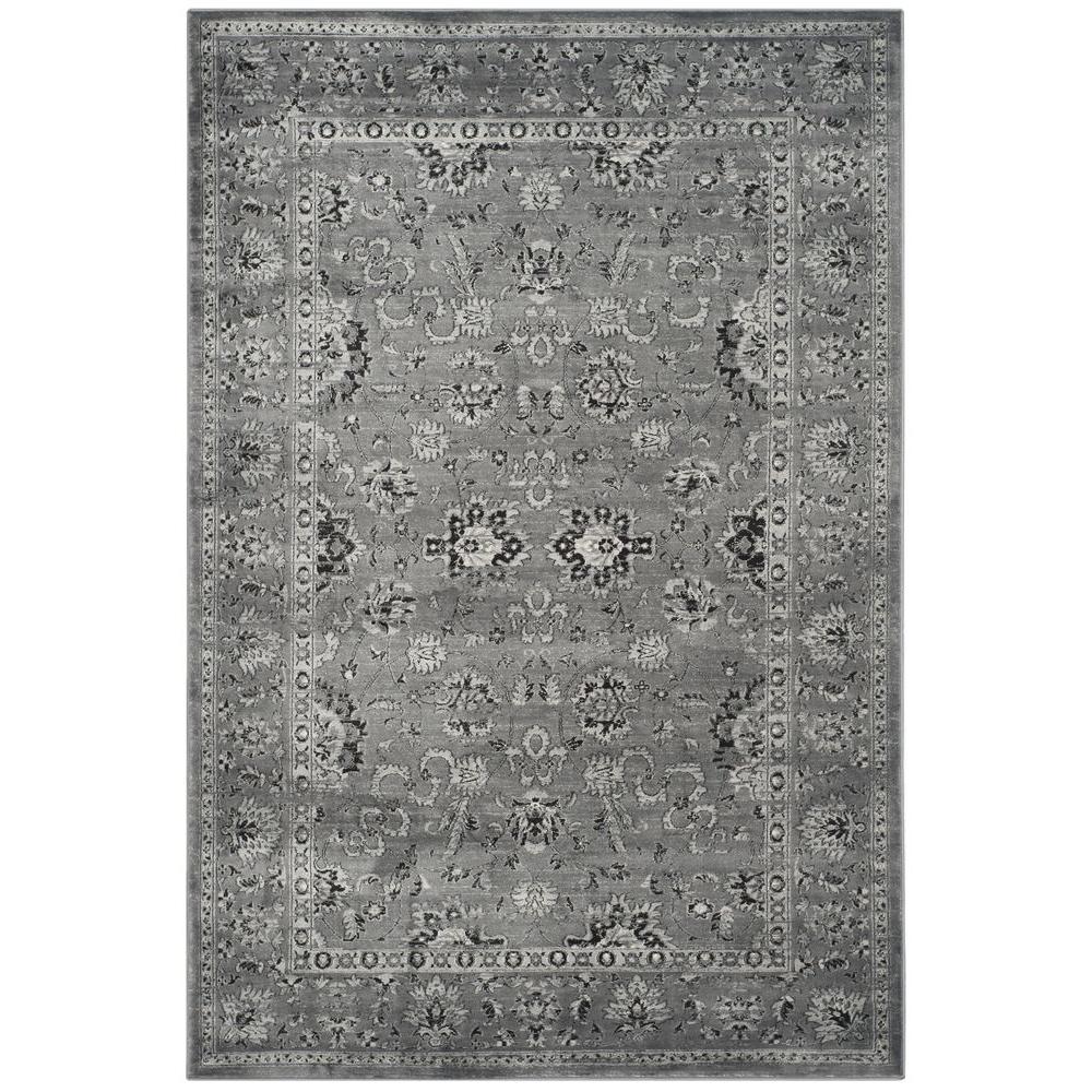 Safavieh Vintage Dark Grey/Light Grey 8 ft. x 11 ft. Area Rug-VTG442H-8 ...