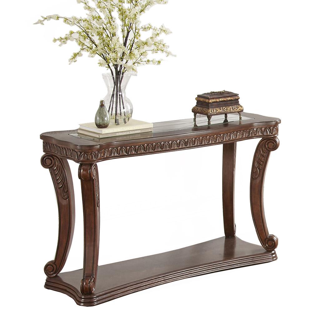 Innsbruck Traditional Brown Sofa Table