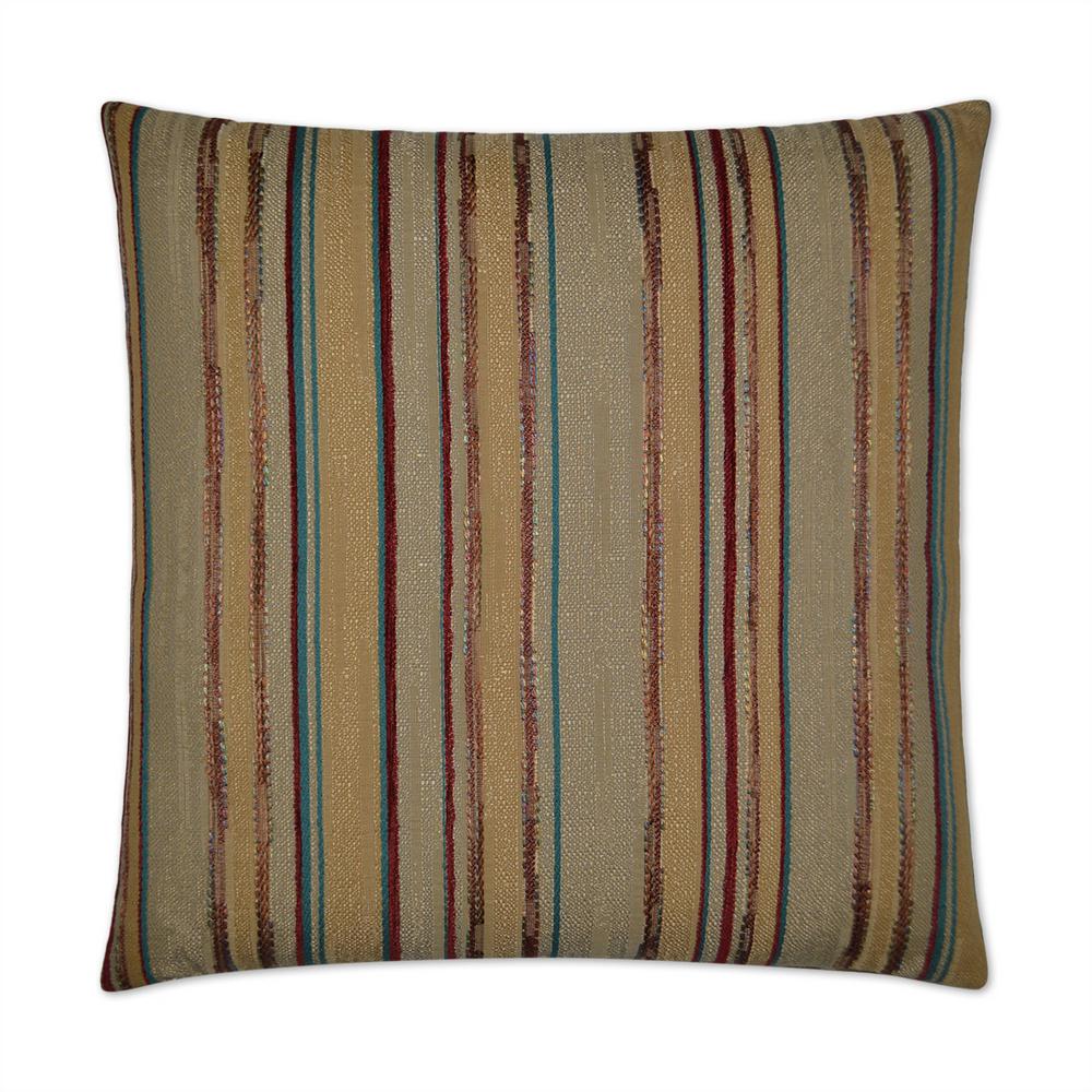 Adobe Southwest Stripes Down 24 In X 24 In Throw Pillow 2471 S