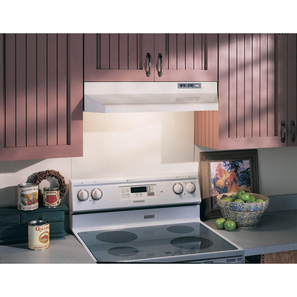 Broan 404201 ADA Capable Under-Cabinet Range Hood 42-Inch White