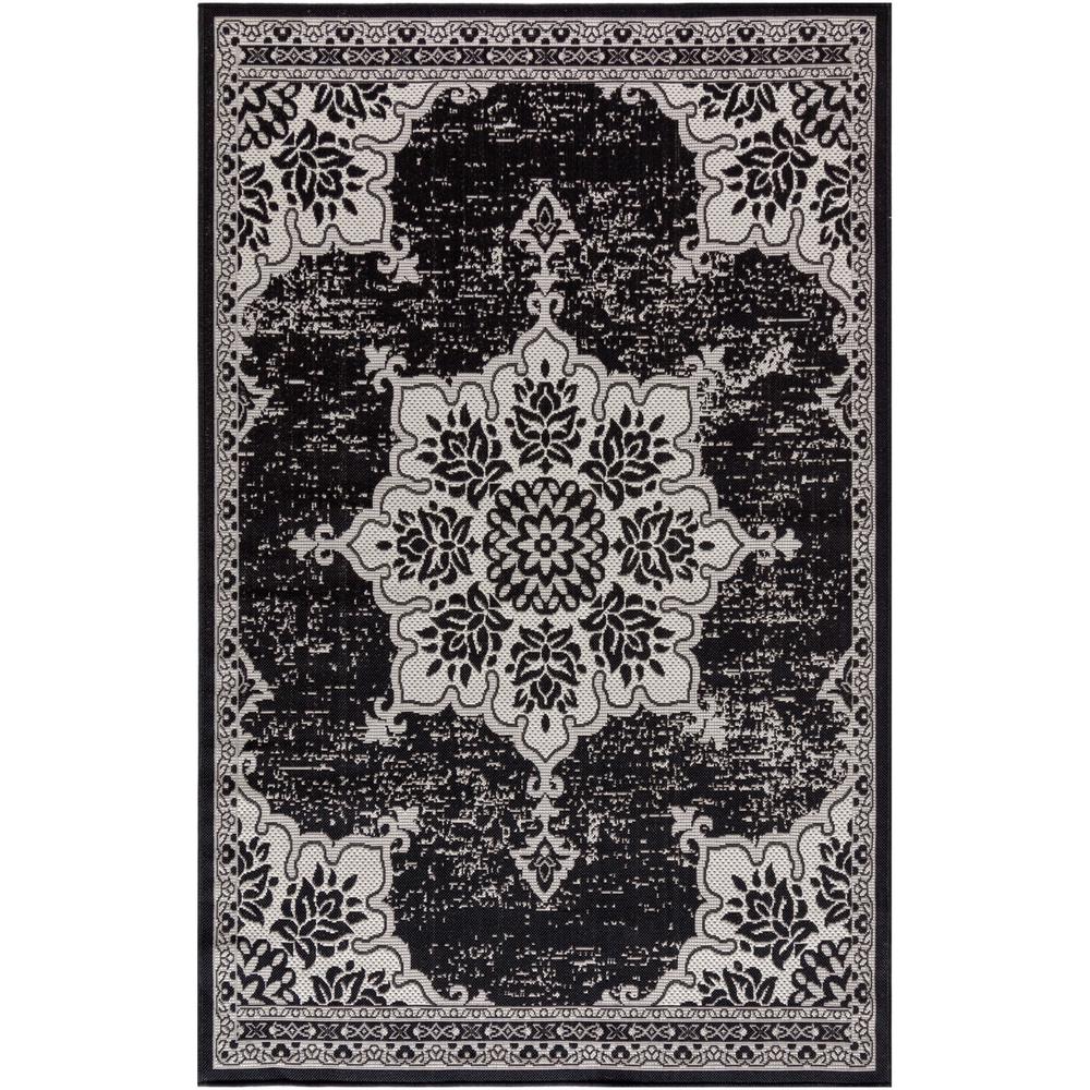 Madeleine Home Astral Black 5 Ft X 8 Ft Indoor Outdoor Area Rug MH RG   Black Madeleine Home Outdoor Rugs Mh Rg 2024 Bk 64 1000 