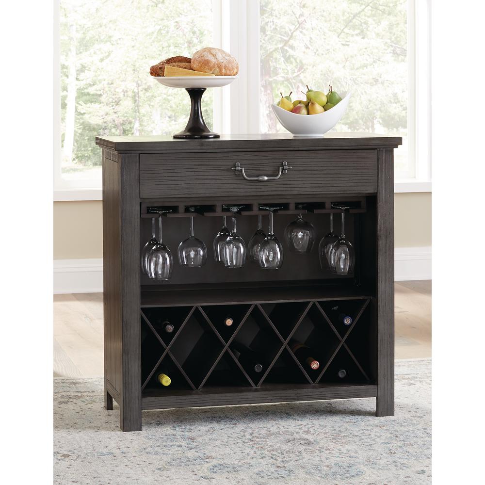 Os Home And Office Furniture Harper S Branch Weathered Gray Wine