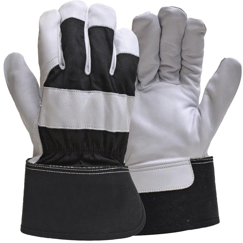 Firm Grip Goatskin Leather Palm Large Glove6505372 The Home Depot
