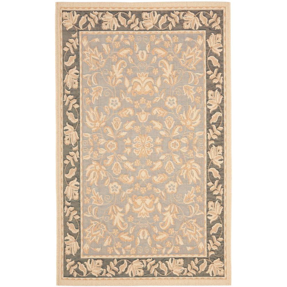 Safavieh Beach House Light Blue Espresso 4 Ft X 6 Indoor Safavieh Beach House Light Blue Espresso 4 Ft X 6 Indoor