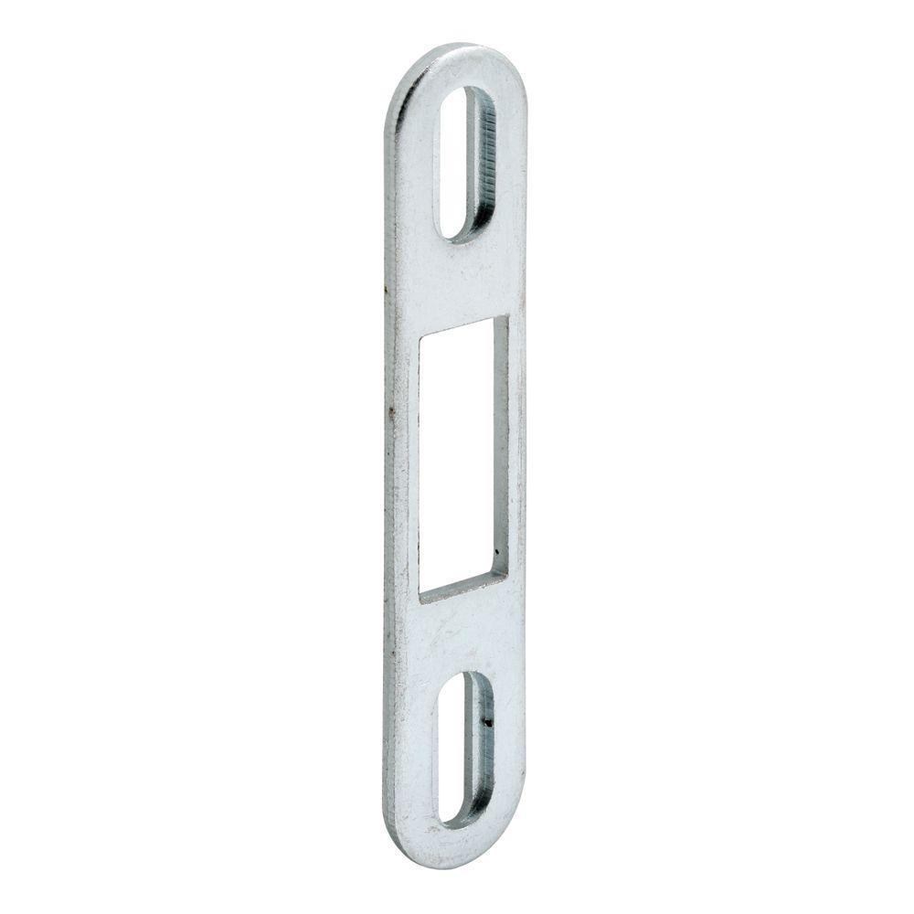 PrimeLine Zinc Plated Steel Sliding Door KeeperE 2097 The Home Depot