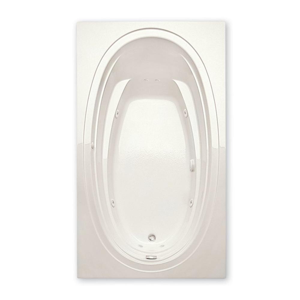 Aquatic Alydar II 6 ft. Acrylic Reversible Drain Rectangular Dropin