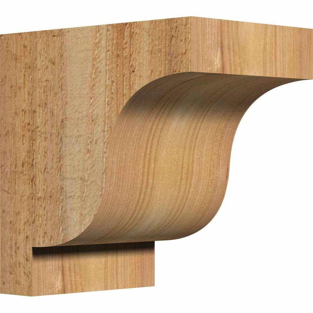 Ekena Millwork 4 In X 6 Western Red Cedar Newport Rough Ekena Millwork 4 In X 6 Western Red Cedar