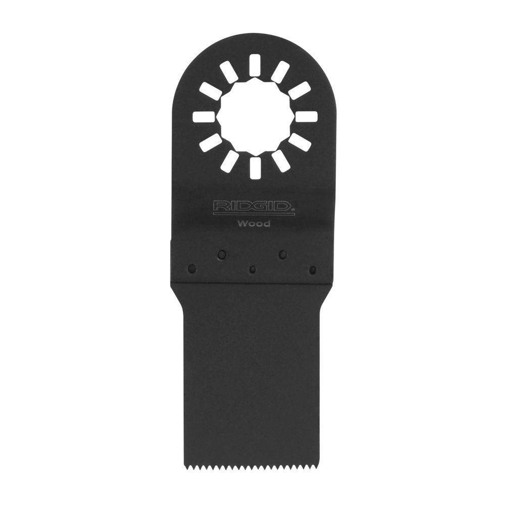 RIDGID JobMax 11/8 in. Wood Plunge Cut BladeA24JM02 The Home Depot