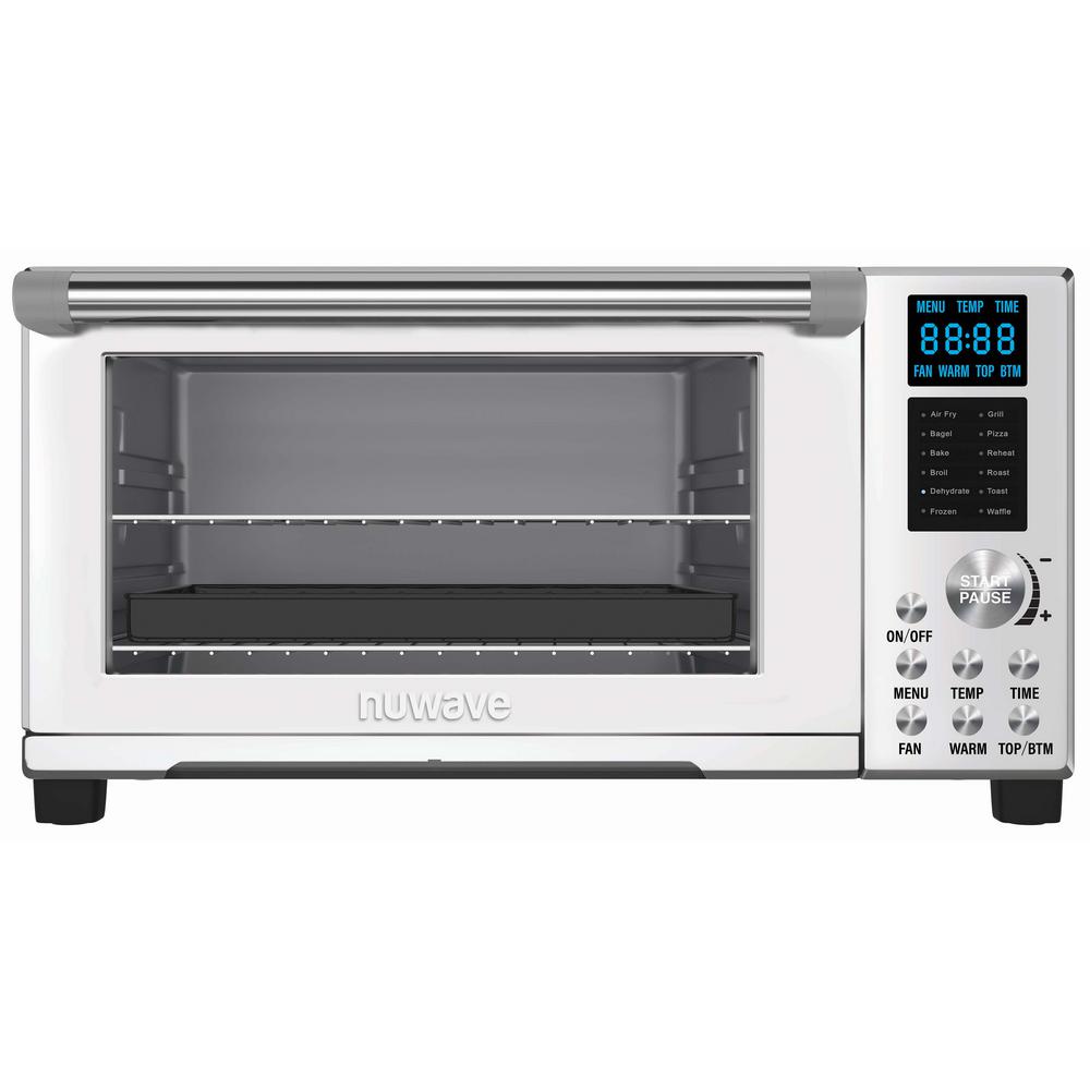 Nuwave Bravo 1800 W Stainless Steel Air Fryer Toaster Oven With 12