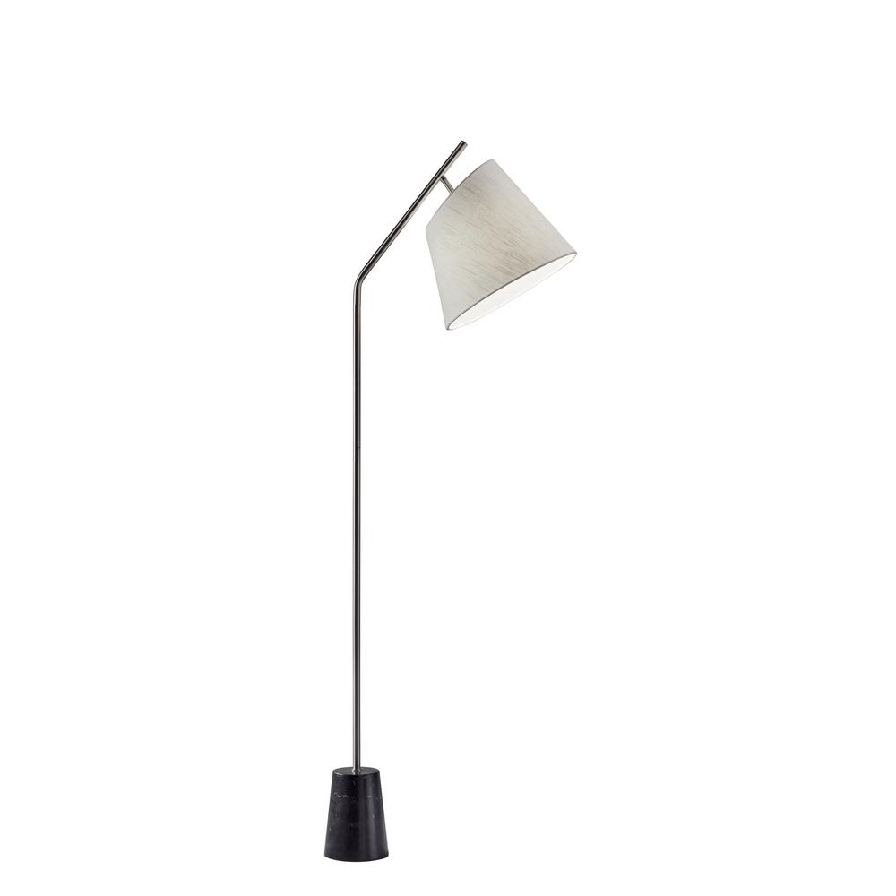 Adesso Dempsey 59 In Steel Floor Lamp