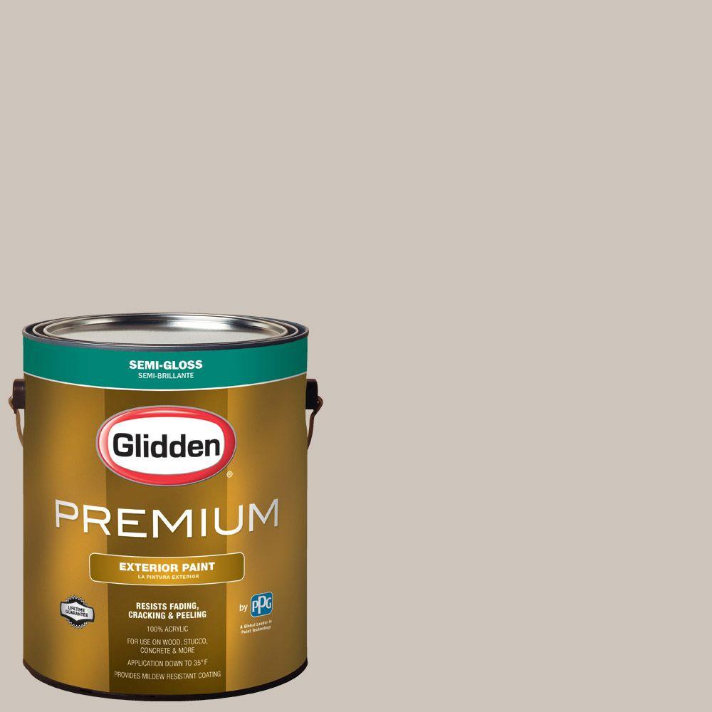 Glidden Premium 1gal. HDGWN36 Fossil Grey SemiGloss