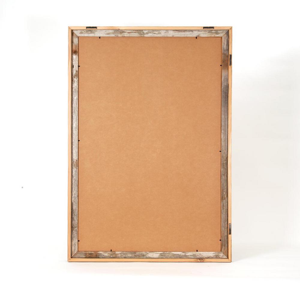 Creative Gallery 24 In X 36 Rustic Reclaimed Barnwood Picture Rustic Reclaimed Barnwood Picture