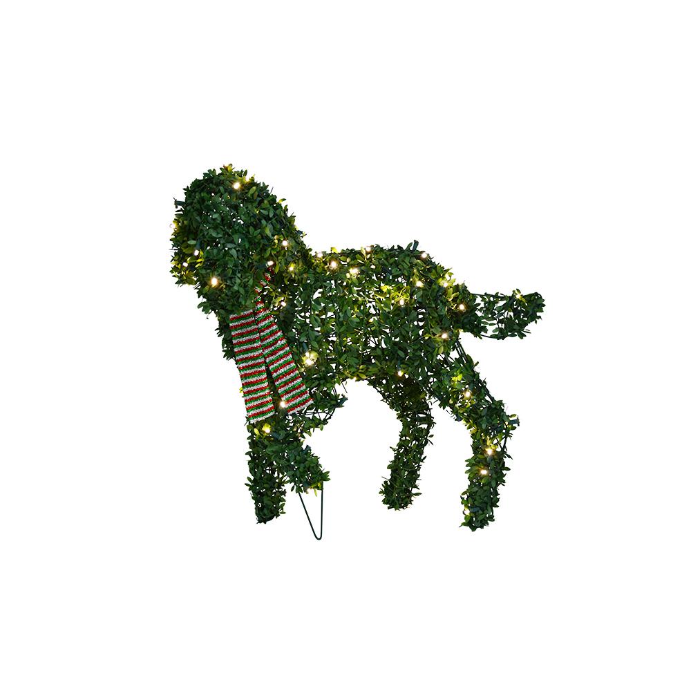 Dog Lighted Outdoor Christmas Decorations Christmas Decorations