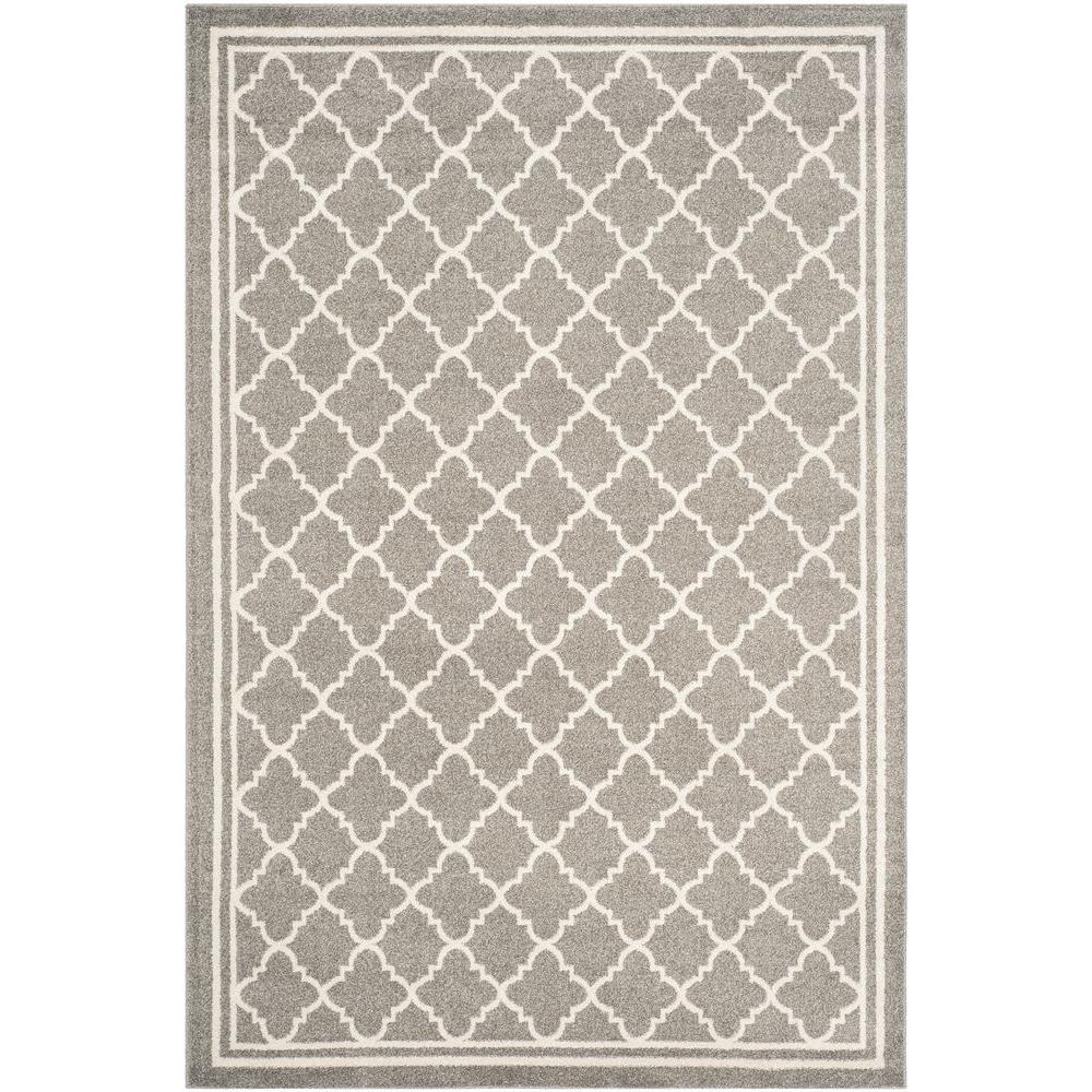 Indoor Outdoor Rug 6x9 Area Ideas Safavieh Amherst Dark Gray Beige 6 Ft X 9 Indoor Outdoor Area