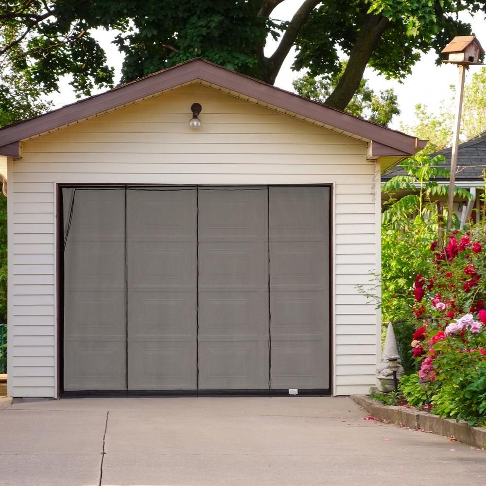 Fresh Air Screens 16 Ft X 7 Ft Roll Up Garage Door Screen 2 Zippers With Vinyl Rod Pocket Includes Rope And Pull Kit 1231 C 167 Rp The Home Depot Fresh Air Screens 16 Ft X 7 Ft Roll Up Garage Door Screen 2 Zippers With Vinyl Rod Pocket Includes Rope And Pull Kit 1231 C 167 Rp The Home Depot