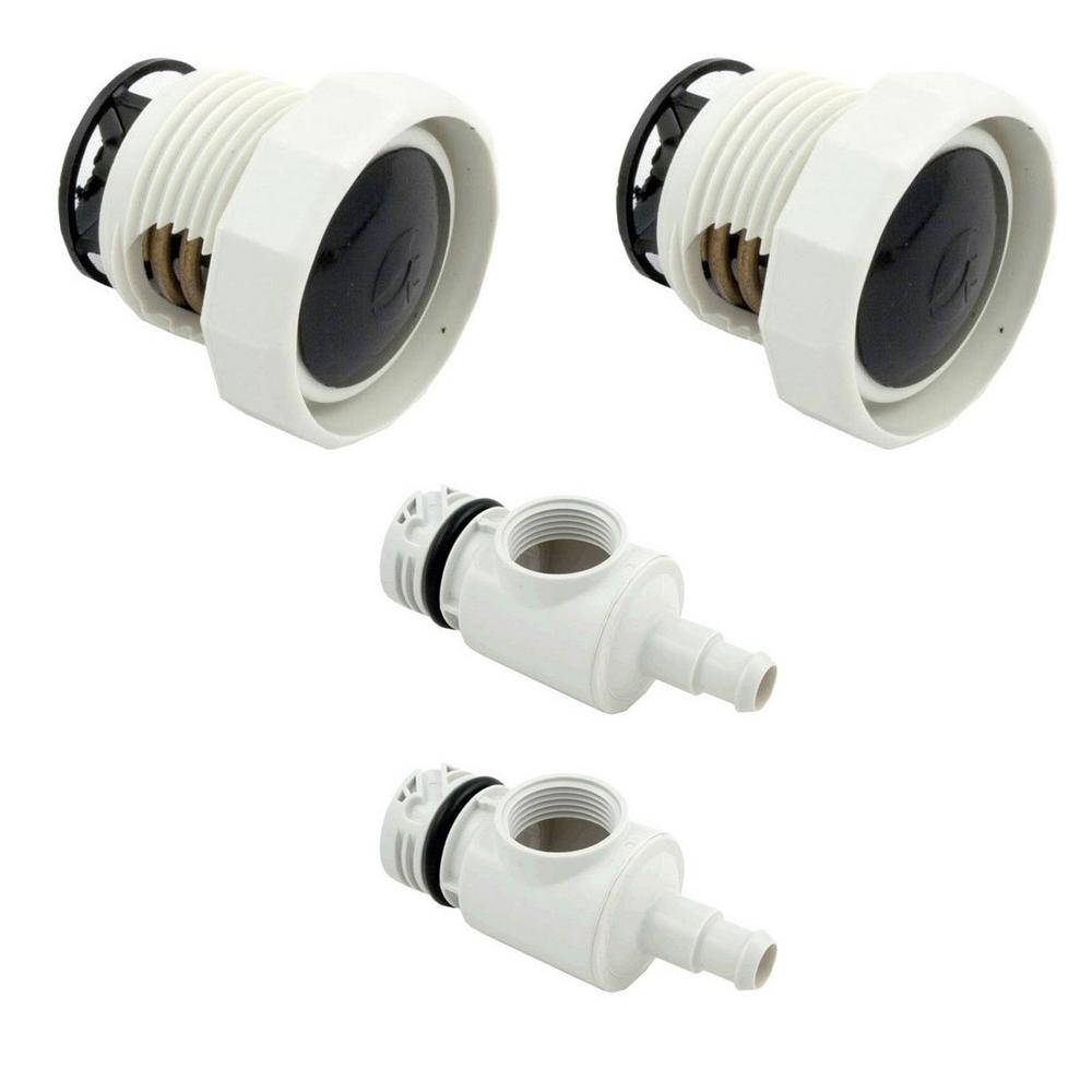 Polaris Polaris Pressure Relief Valve (2Pack) Plus Universal Wall