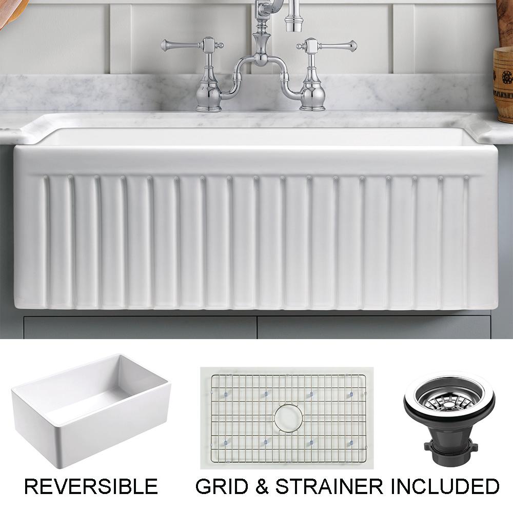 Farmhouse Kitchen Sinks The Home Depot - Drop In Farm Sink Home Depot Farmhouse Kitchen Sinks The Home Depot - Drop In Farm Sink Home Depot