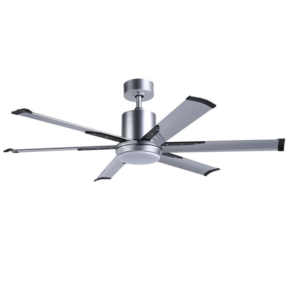 Featured image of post Silver Ceiling Fan With Light / It also features dc motor that delivers air efficiently without noise.