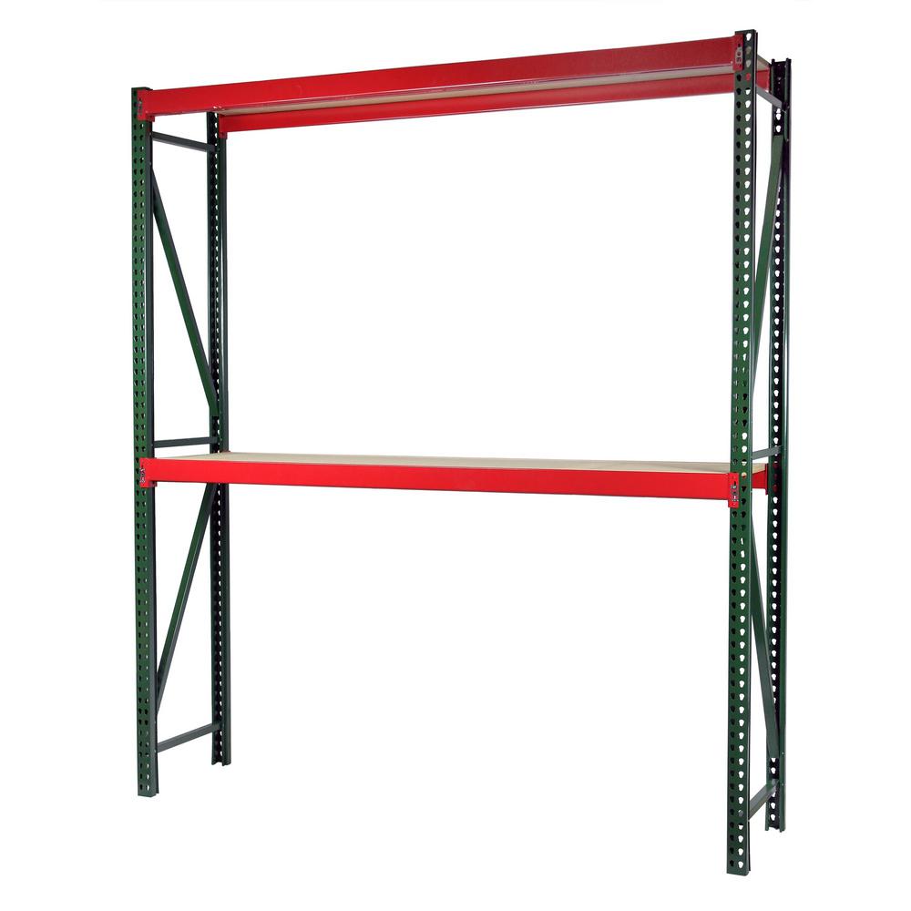 Storage Concepts 72 in. W x 120 in. H x 36 in. D Steel Bulk Rack