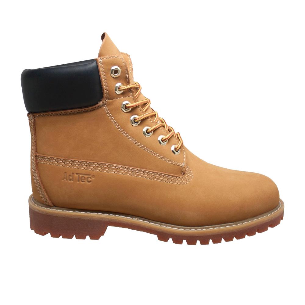 tan leather work boots