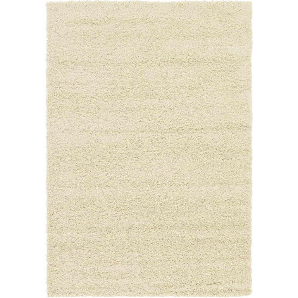Unique Loom Solid Pure Ivory 6 Ft X 9 Area Rug 3127805 Unique Loom Solid Pure Ivory 6 Ft X 9 Area Rug