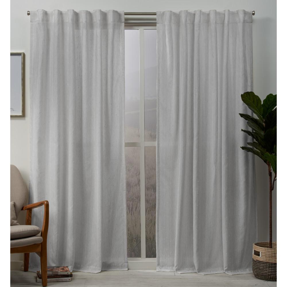 Exclusive Home Curtains Muskoka 54 In W X 96 In L Embellished