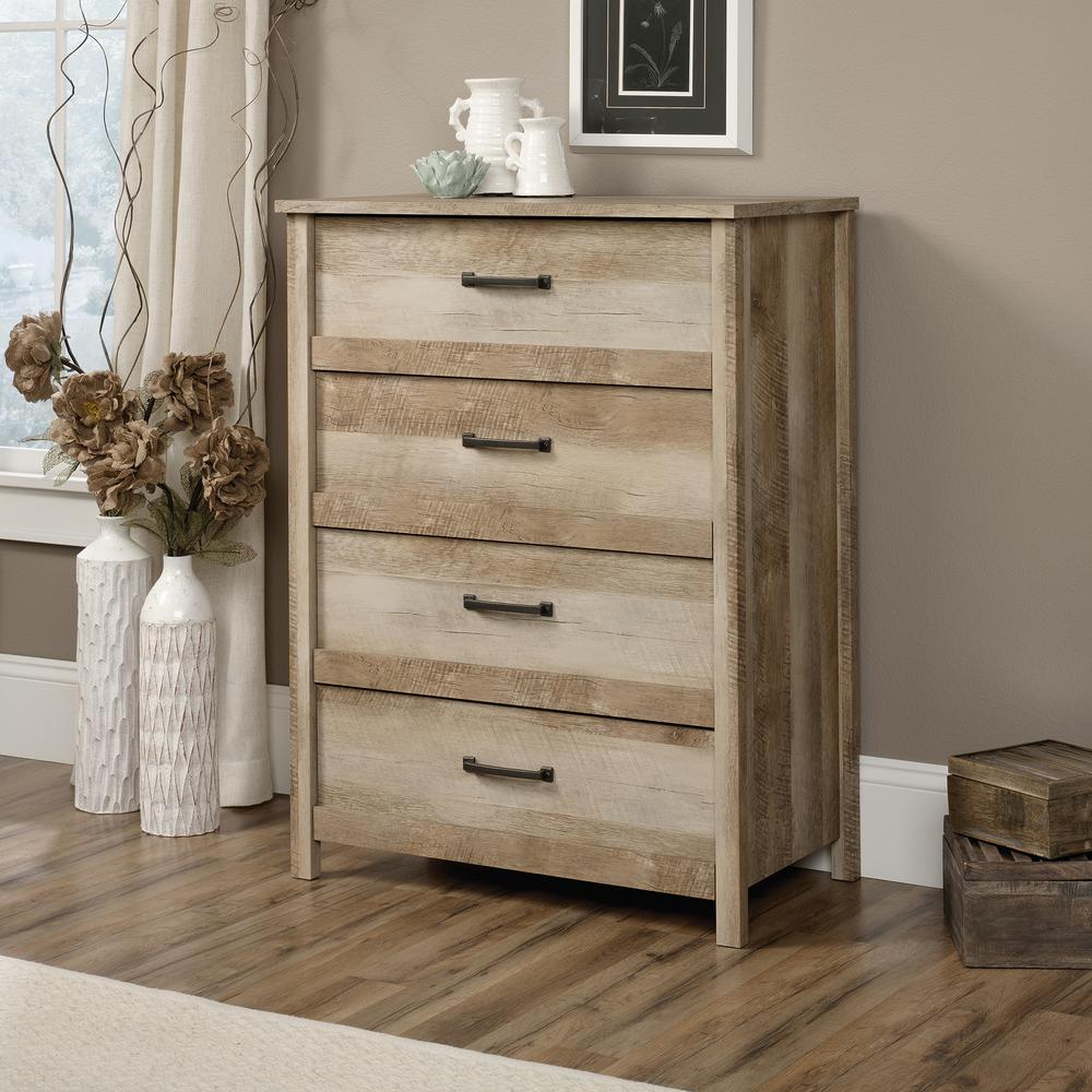 Sauder Cannery Bridge 4 Drawer Lintel Oak Chest 416859 The Home