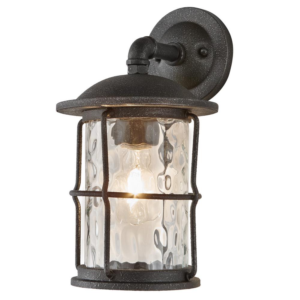  Home  Decorators  Collection  1 Light  Gilded Iron Outdoor  