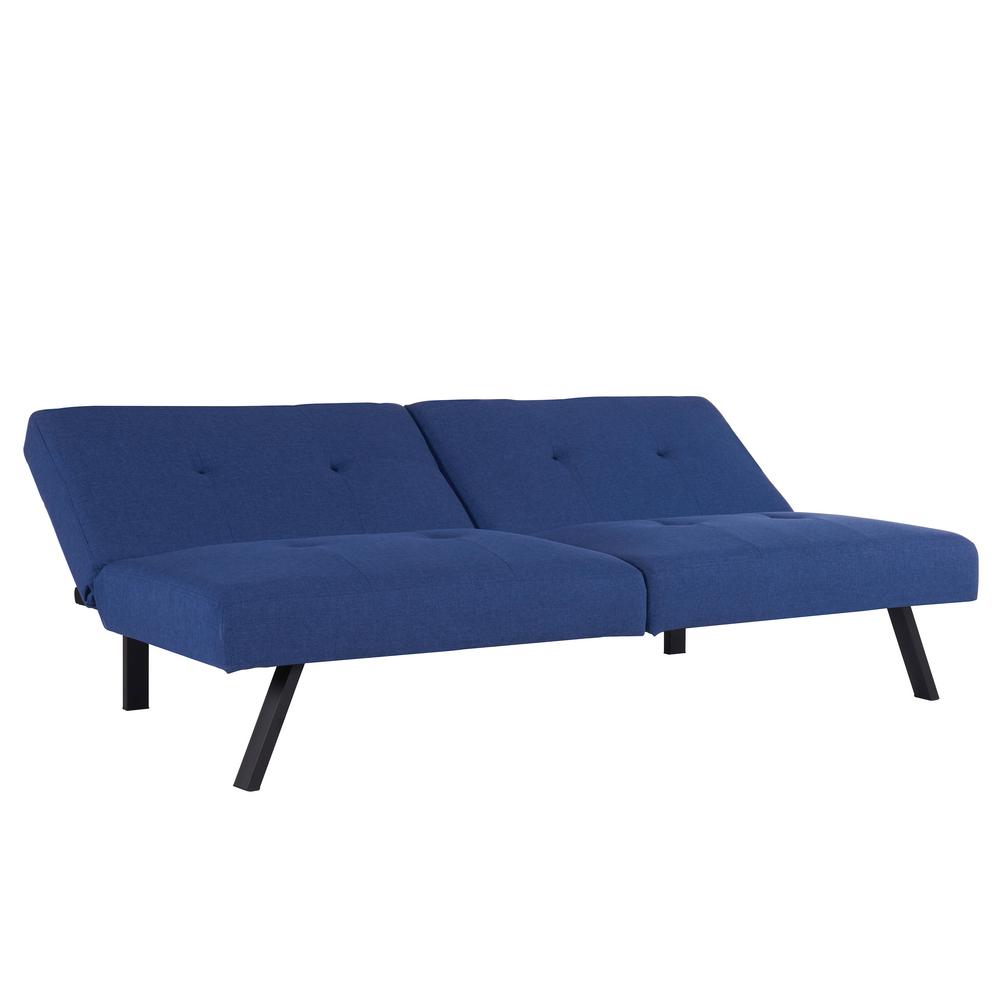 Simmons Soho Blue Convertible SofaSICASOHNV The Home Depot