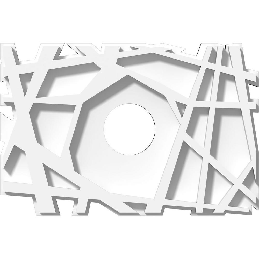 Ekena Millwork 1 In P X 10 In W X 6 5 8 In H X 2 In Id Novo