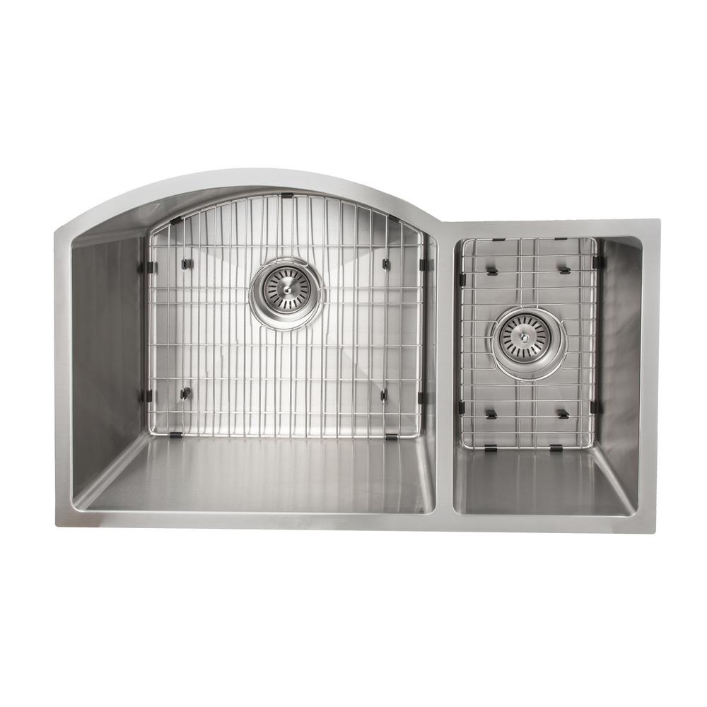 ZLINE Kitchen and Bath Gateway Series 33 in. Undermount Double Bowl