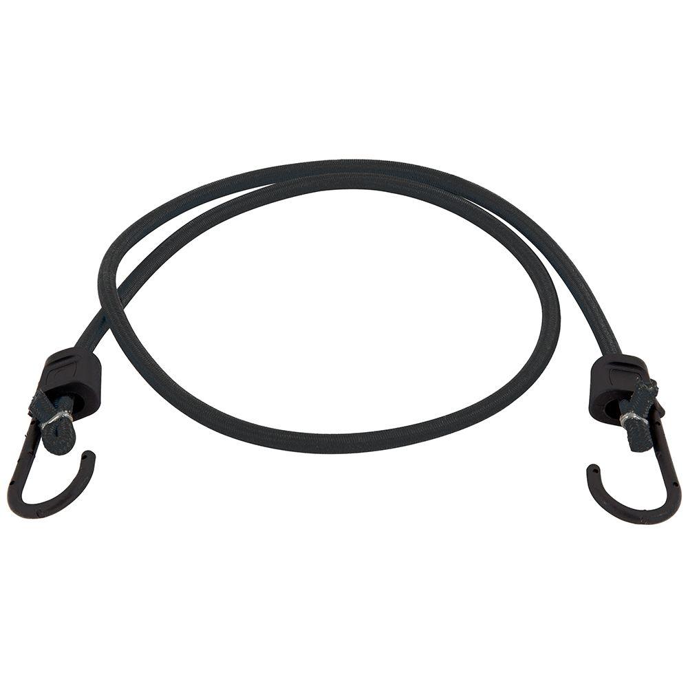 Keeper 1 in. x 36 in. Rubber Bungee Cord with Stainless Steel Hook ...