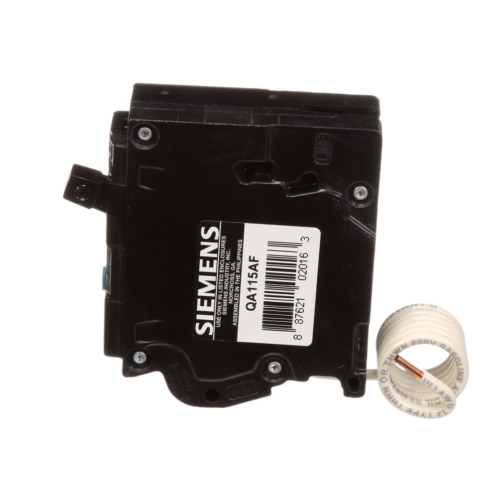 Siemens 15 Amp Single Pole Branch Feeder Afci Circuit Breaker Us2