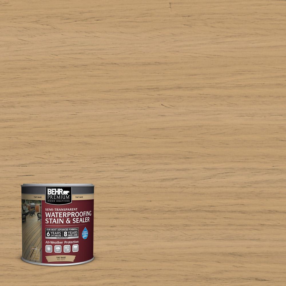 BEHR Premium 8 oz. #ST-127 Beach Beige Semi-Transparent ...