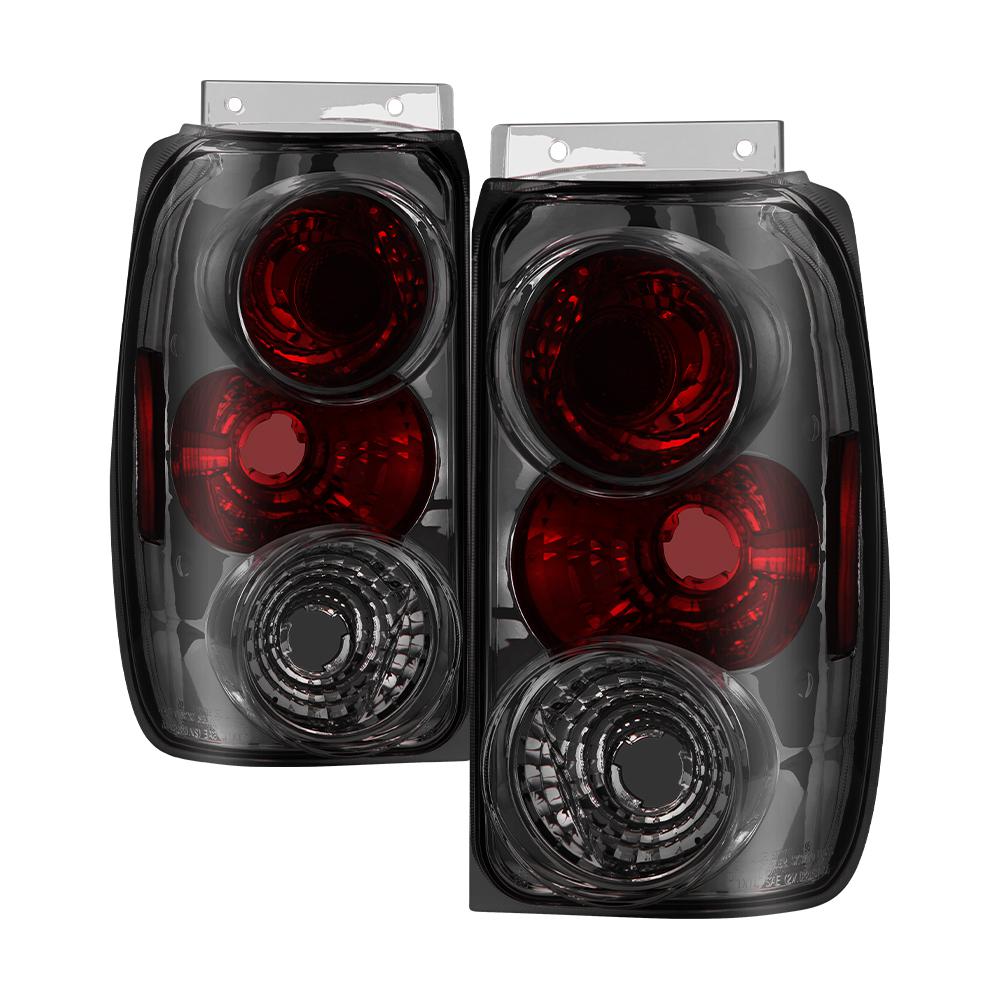Spyder Auto Ford Explorer 95 97 Euro Style Tail Lights Smoke Ford Explorer 95 97 Euro Style Tail Lights Smoke