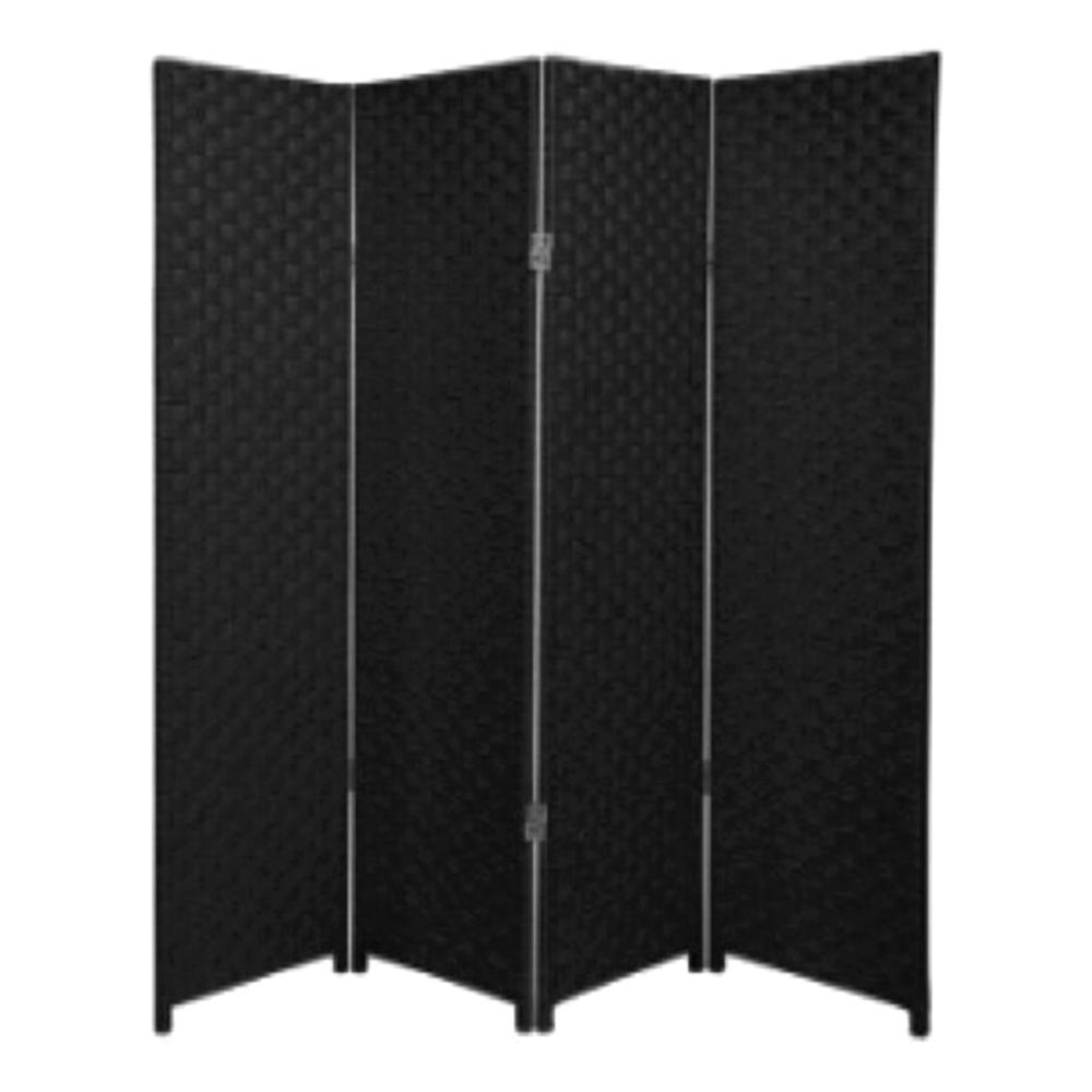 Ore International 5 9 Ft Black 4 Panel Room Divider Fw0676sb The Home Depot - Home Depot Wall Dividers Ore International 5 9 Ft Black 4 Panel Room Divider Fw0676sb The Home Depot - Home Depot Wall Dividers