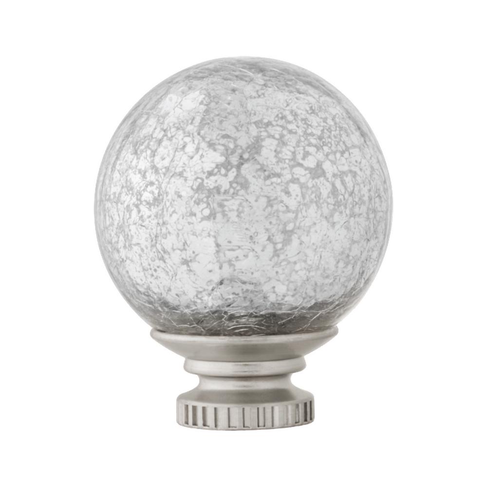 Home Decorators Collection Mix And Match 1 In Mercury Glass Sphere Curtain Rod Finial Set Brushed Nickel 2 Pack F1601k01bn The Depot - Loft By Umbra Ball Double Curtain Rod Set Brushed Nickel Home Decorators Collection Mix And Match 1 In Mercury Glass Sphere Curtain Rod Finial Set Brushed Nickel 2 Pack F1601k01bn The Depot - Loft By Umbra Ball Double Curtain Rod Set Brushed Nickel